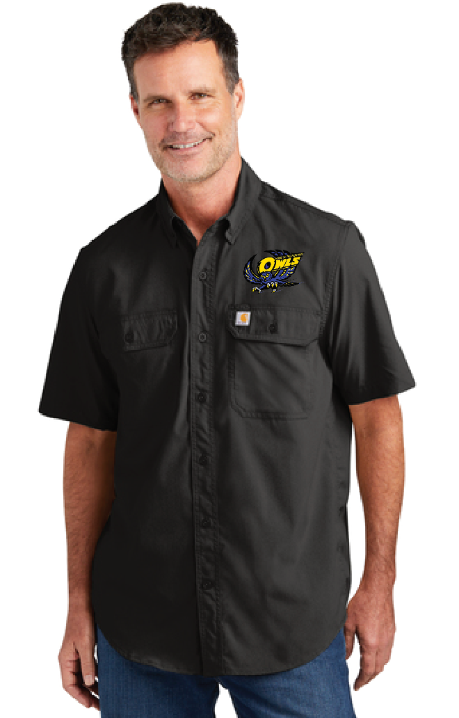 Carhartt Force® Solid Short Sleeve Shirt with School Logo